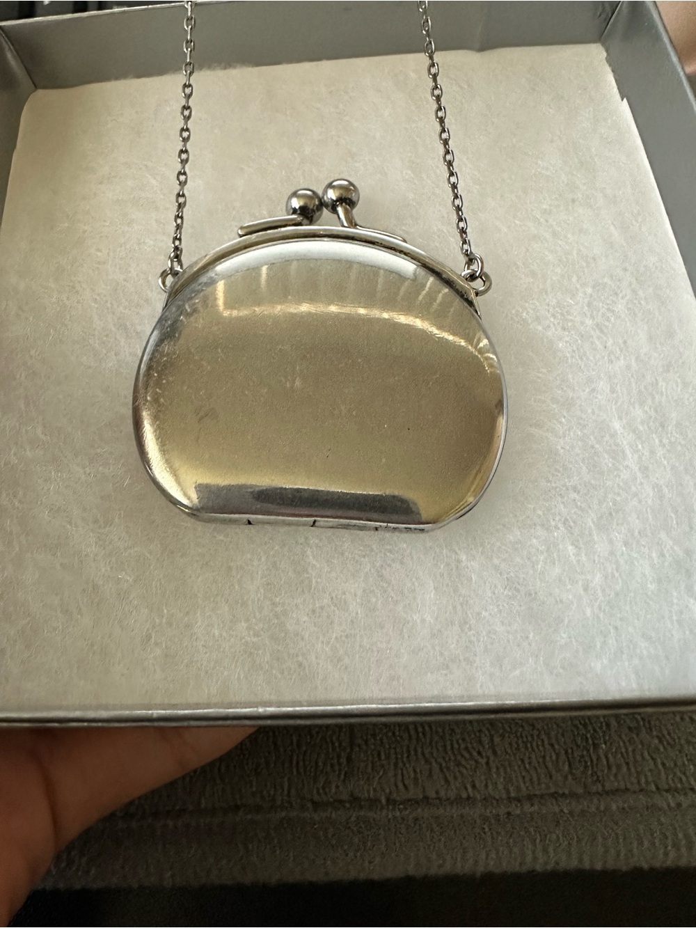 Coach Kisslock Pendant Necklace - Limited Edition